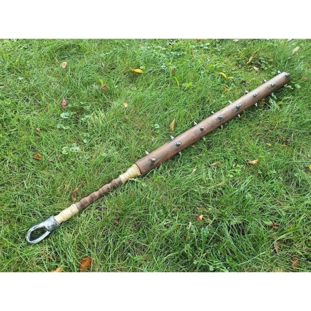LARP Mace Cosplay Samurai Stick Foam Spiked Club Comic-con / Dragoncon Sword